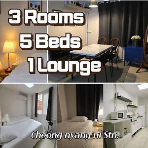 别墅 Cheongnyangni 5beds 3rooms 1lounge House 首爾